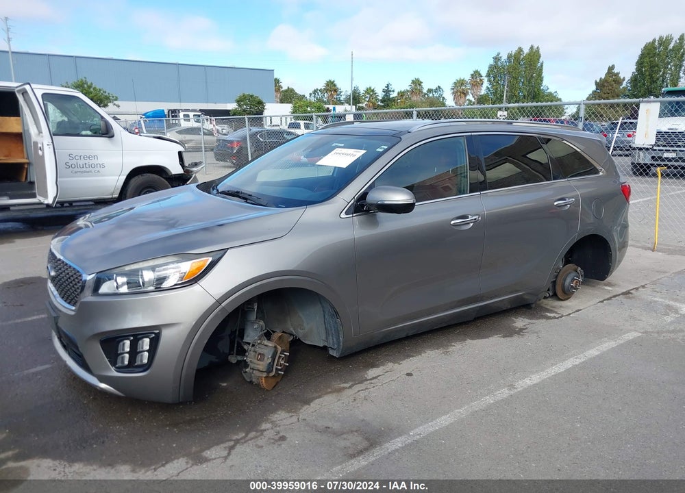 2016 KIA SORENTO 2.0T SXL VIN: 5XYPK4A19GG016192