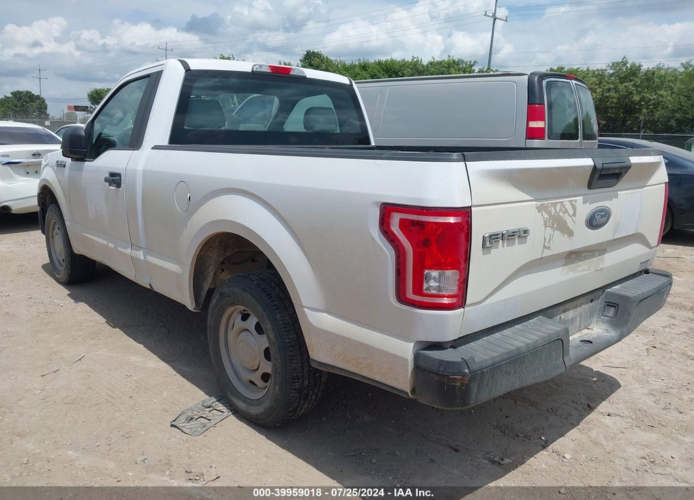 2016 FORD F-150 XL VIN: 1FTMF1C89GKE32902