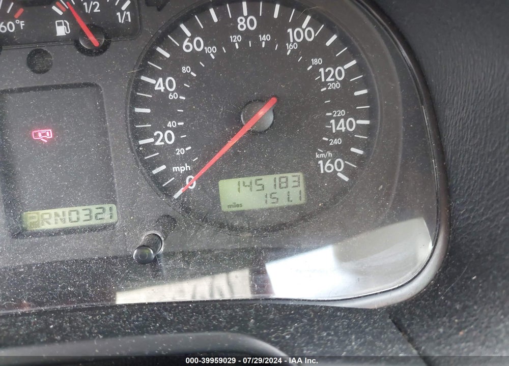 2003 VOLKSWAGEN JETTA GLS 2.0L VIN: 3VWSK69M63M070662