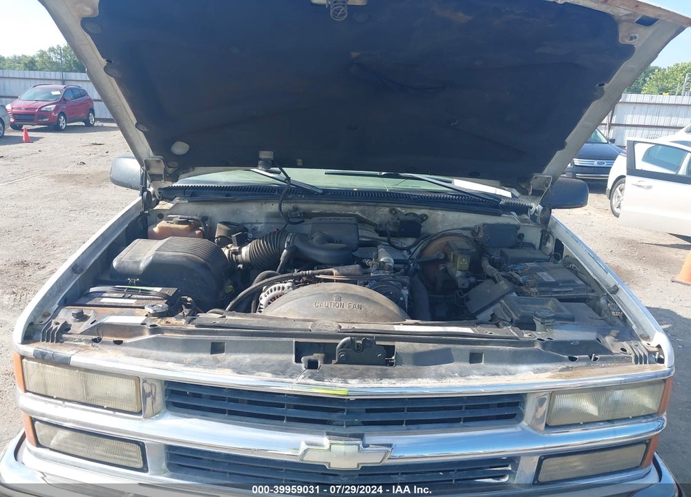 1997 CHEVROLET K1500 FLEETSIDE VIN: 2GCEK19R6V1165800