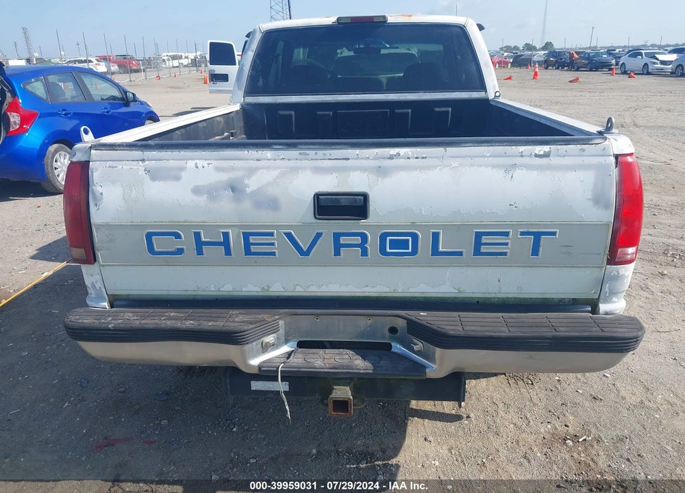 1997 CHEVROLET K1500 FLEETSIDE VIN: 2GCEK19R6V1165800