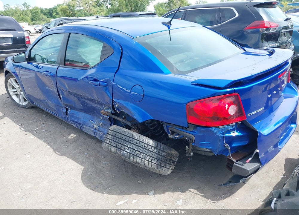 2014 DODGE AVENGER SE VIN: 1C3CDZAB7EN161790