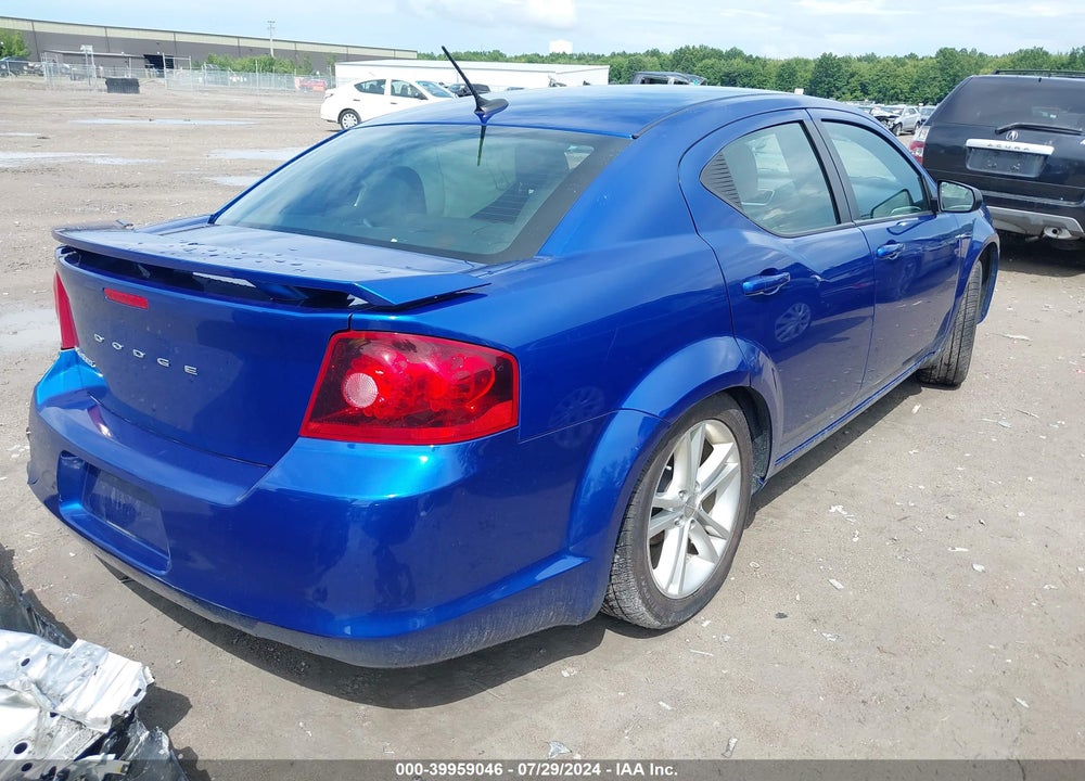 2014 DODGE AVENGER SE VIN: 1C3CDZAB7EN161790