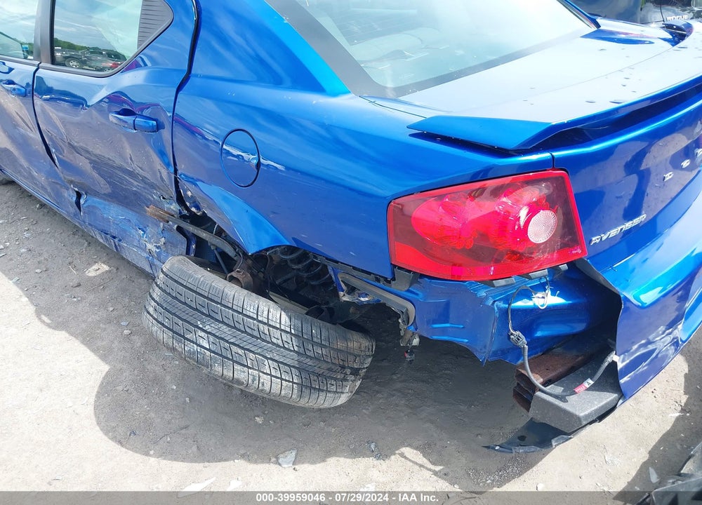 2014 DODGE AVENGER SE VIN: 1C3CDZAB7EN161790