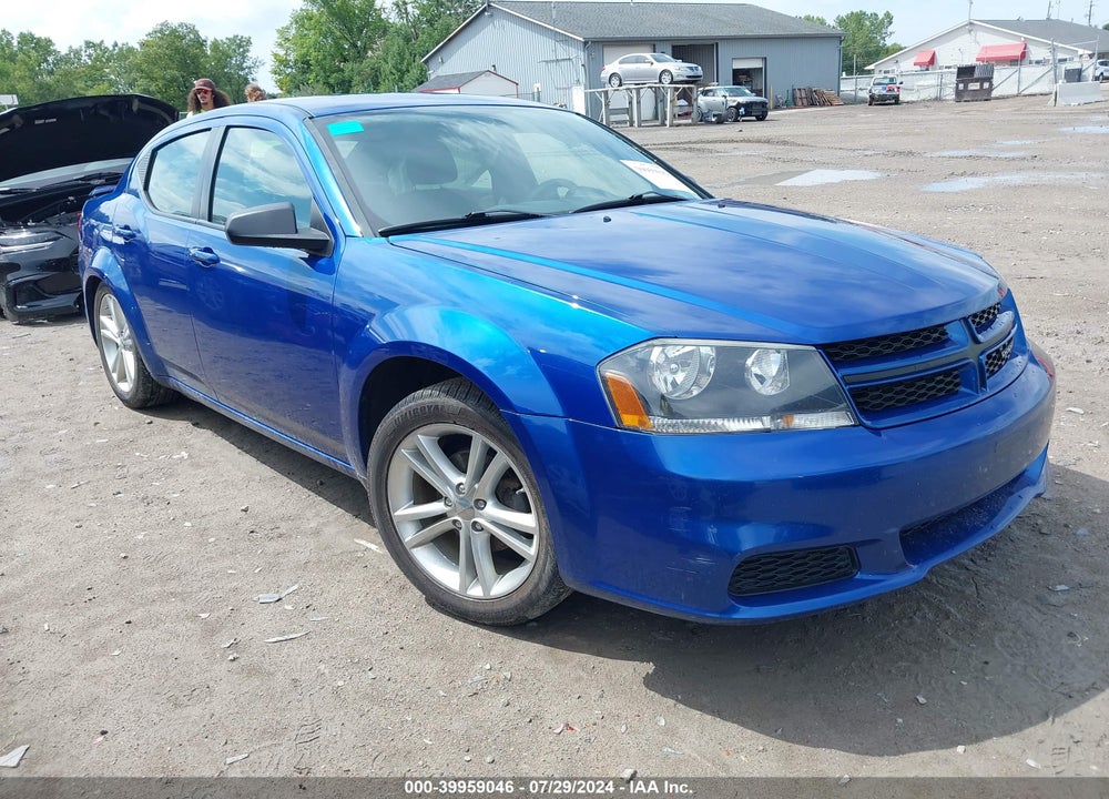 2014 DODGE AVENGER SE VIN: 1C3CDZAB7EN161790