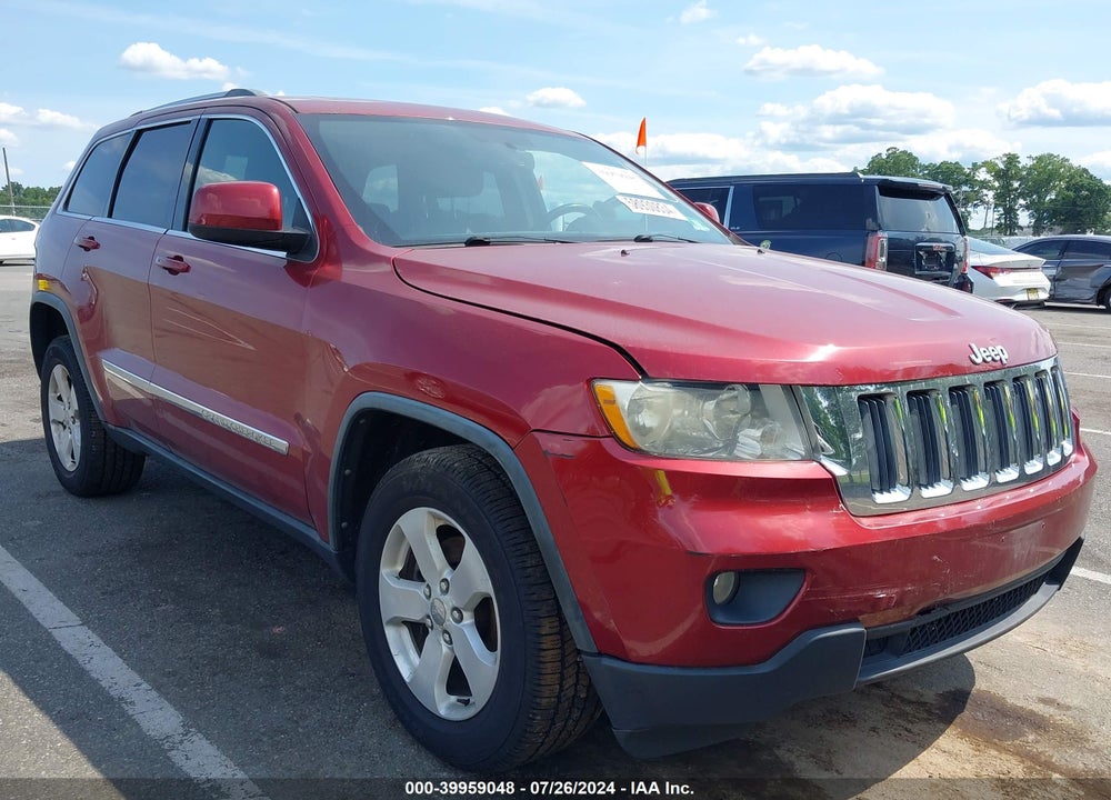 2012 JEEP GRAND CHEROKEE LAREDO VIN: 1C4RJFAG3CC132904