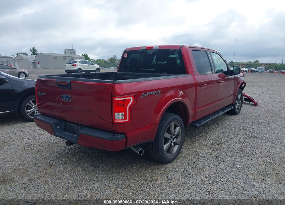 2017 FORD F-150 XLT VIN: 1FTEW1EG3HFB87873