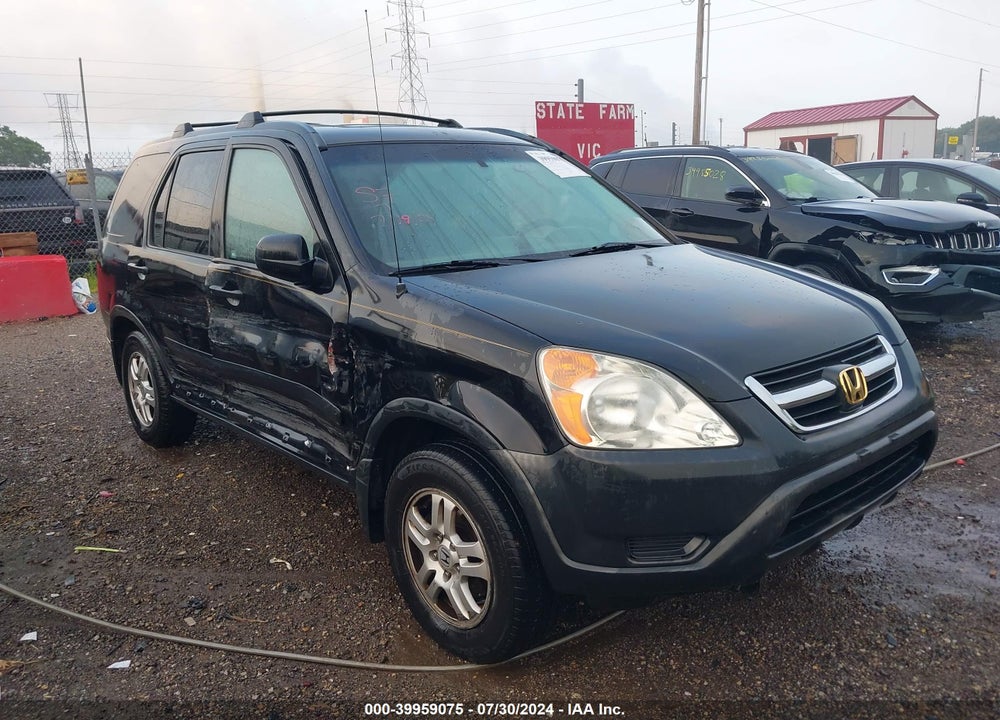 2002 HONDA CR-V EX VIN: JHLRD788X2C062010