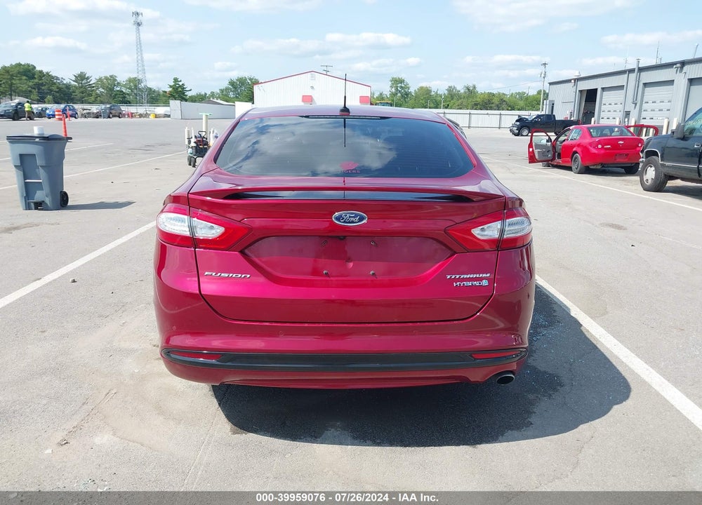 2014 FORD FUSION HYBRID TITANIUM VIN: 3FA6P0RU8ER336410