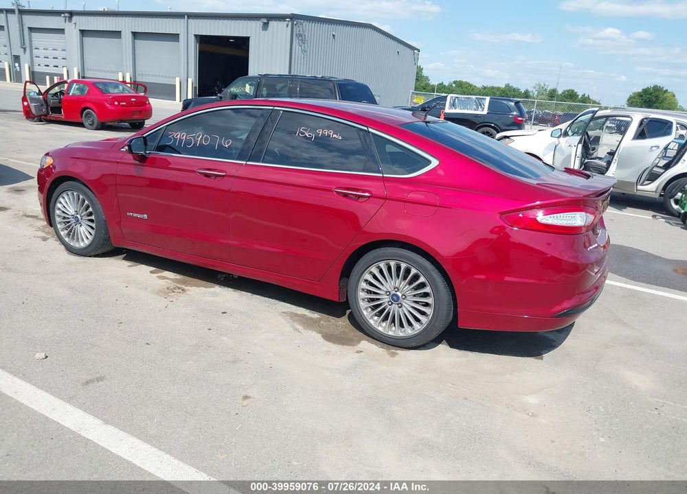 2014 FORD FUSION HYBRID TITANIUM VIN: 3FA6P0RU8ER336410