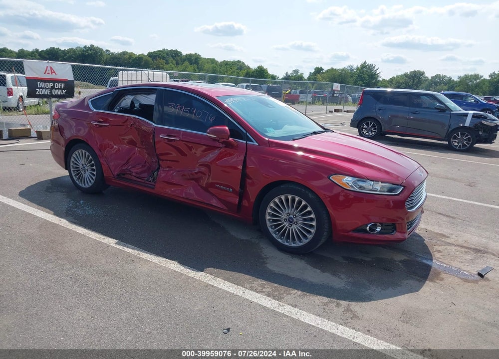 2014 FORD FUSION HYBRID TITANIUM VIN: 3FA6P0RU8ER336410