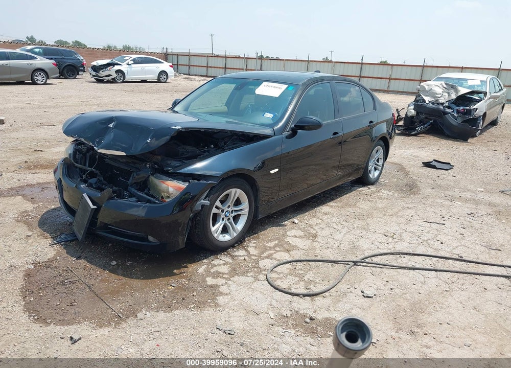 2008 BMW 328I VIN: WBAVA37508NL58152