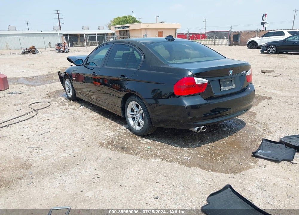 2008 BMW 328I VIN: WBAVA37508NL58152