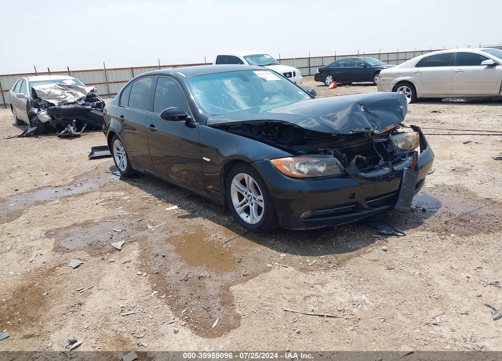 2008 BMW 328I VIN: WBAVA37508NL58152