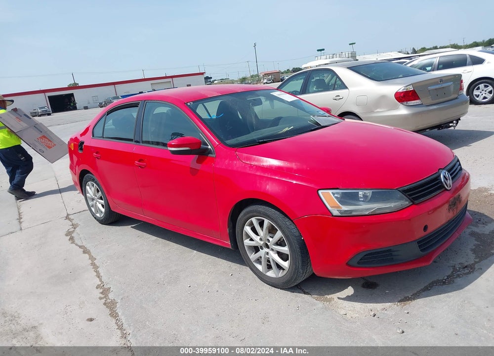 2012 VOLKSWAGEN JETTA 2.5L SE VIN: 3VWDP7AJXCM315433