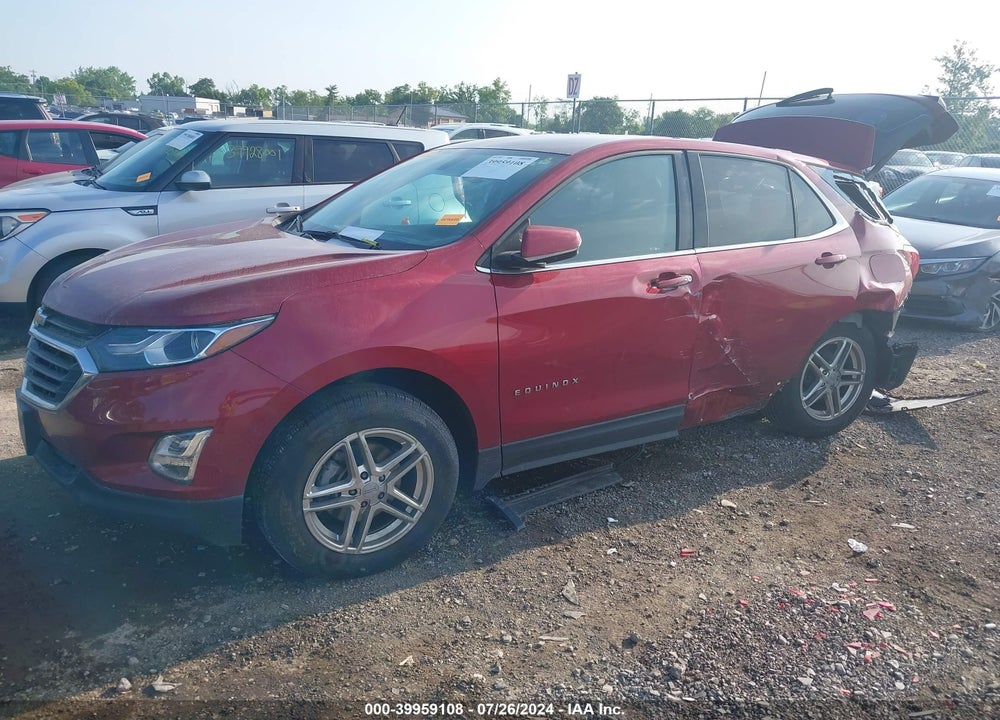 2018 CHEVROLET EQUINOX LT VIN: 2GNAXJEV1J6195309