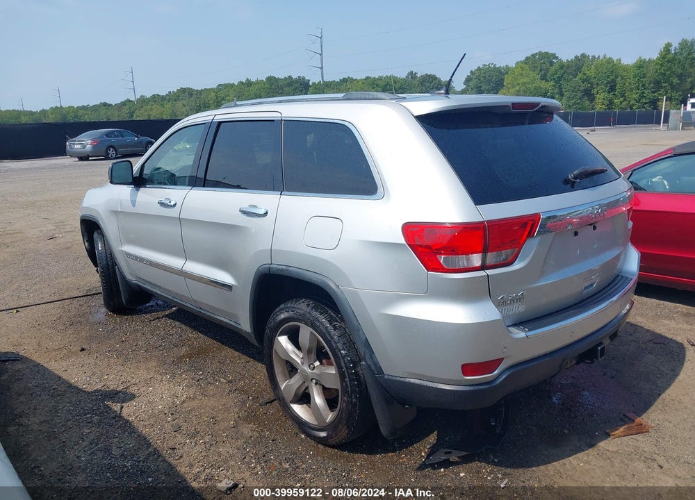 2012 JEEP GRAND CHEROKEE LIMITED VIN: 1C4RJFBG4CC280185