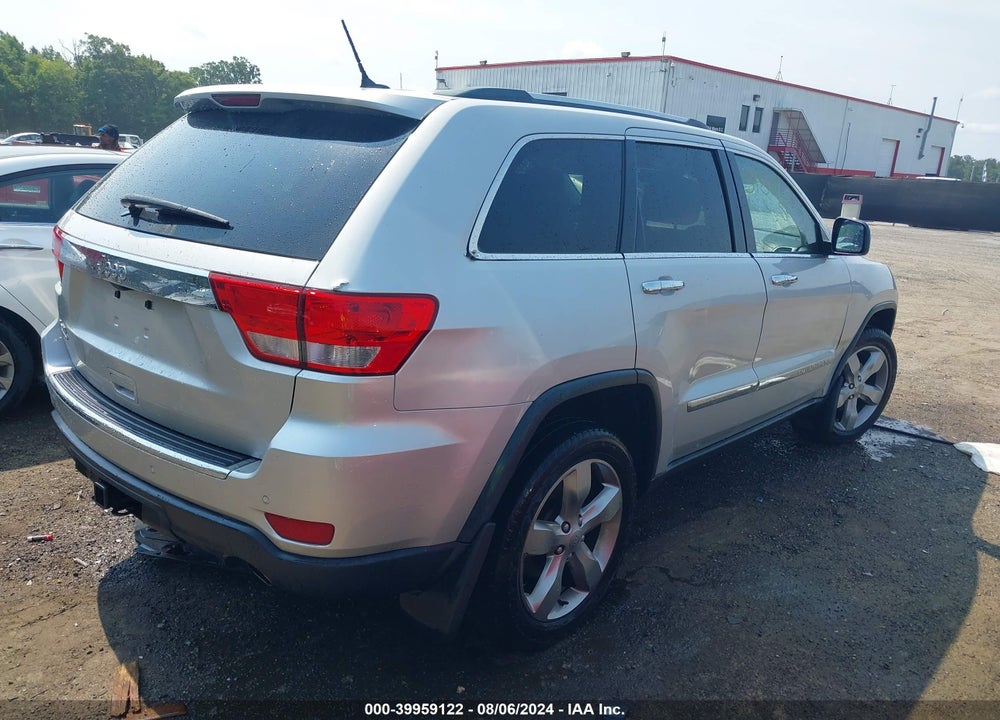 2012 JEEP GRAND CHEROKEE LIMITED VIN: 1C4RJFBG4CC280185