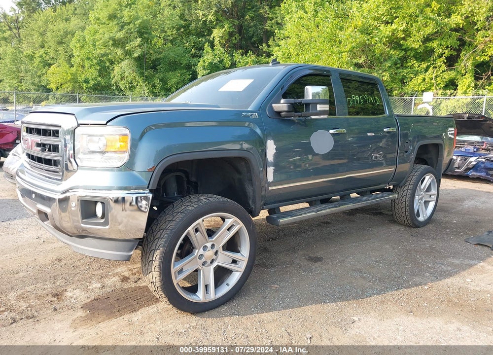 2014 GMC SIERRA 1500 SLT VIN: 3GTU2VEC3EG277725
