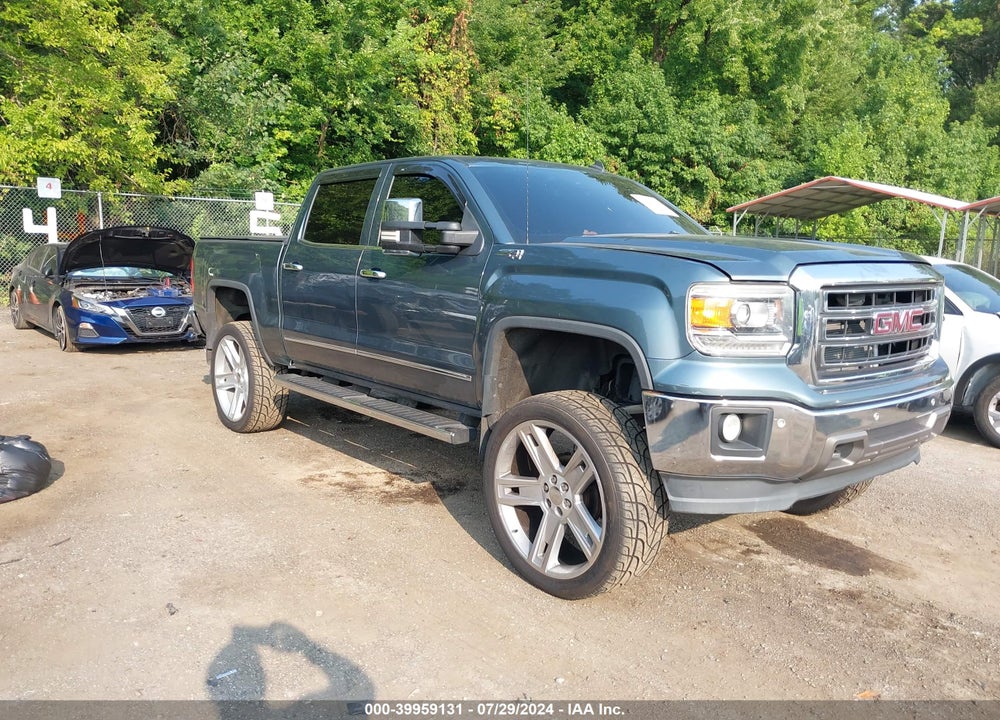 2014 GMC SIERRA 1500 SLT VIN: 3GTU2VEC3EG277725