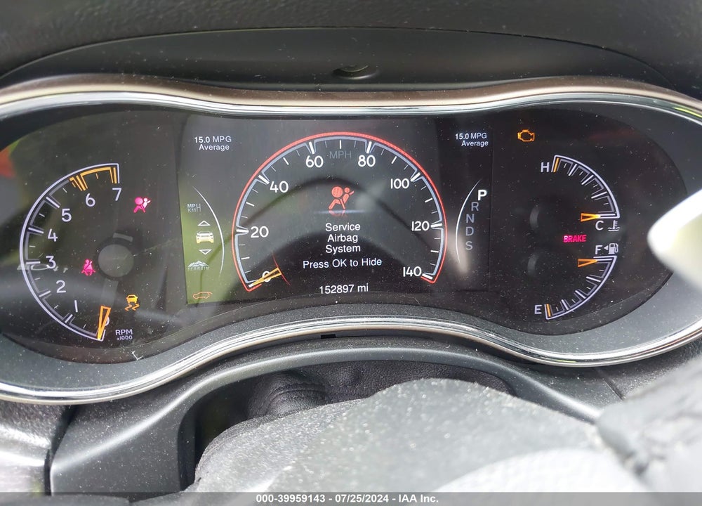 2014 JEEP GRAND CHEROKEE LIMITED VIN: 1C4RJFBT9EC319689