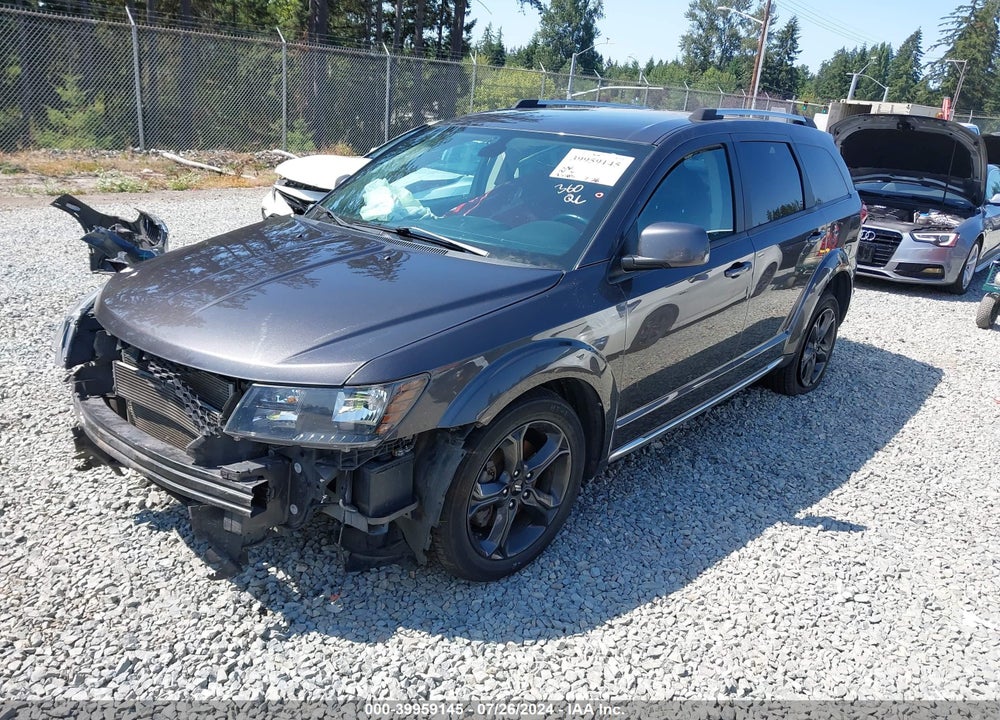 2018 DODGE JOURNEY CROSSROAD AWD VIN: 3C4PDDGG0JT512584