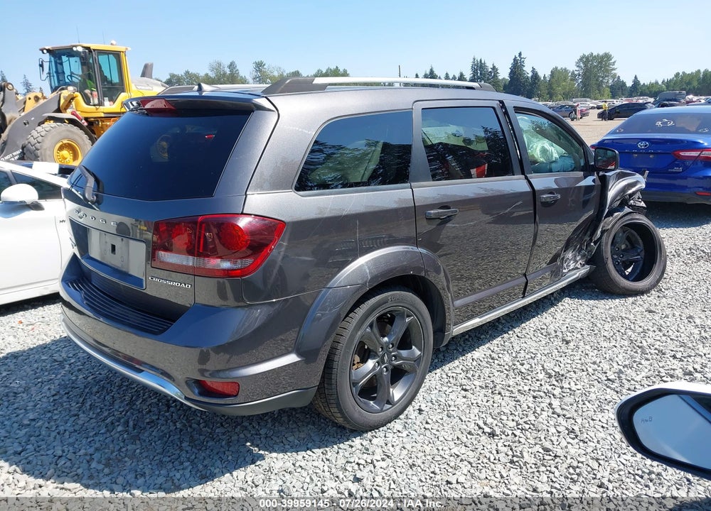 2018 DODGE JOURNEY CROSSROAD AWD VIN: 3C4PDDGG0JT512584