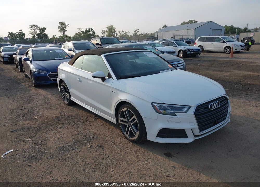 2019 AUDI A3 45 PREMIUM VIN: WAUYELFF1K1024593