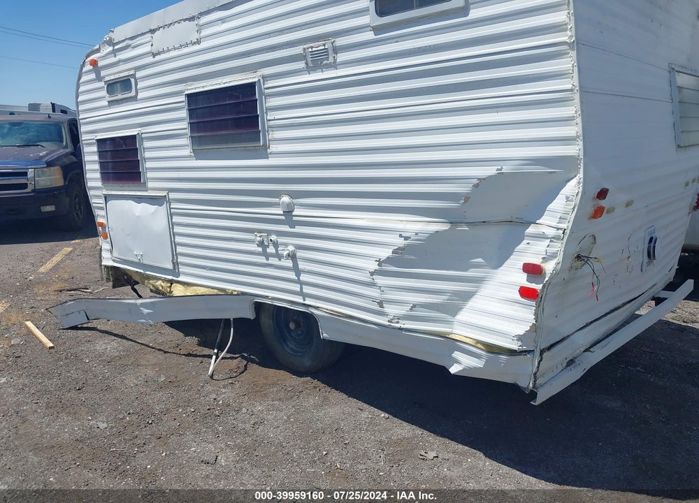1969 R-VISION RANCHO EL RAE VINTAGE TRAILER VIN: 175S213869TC