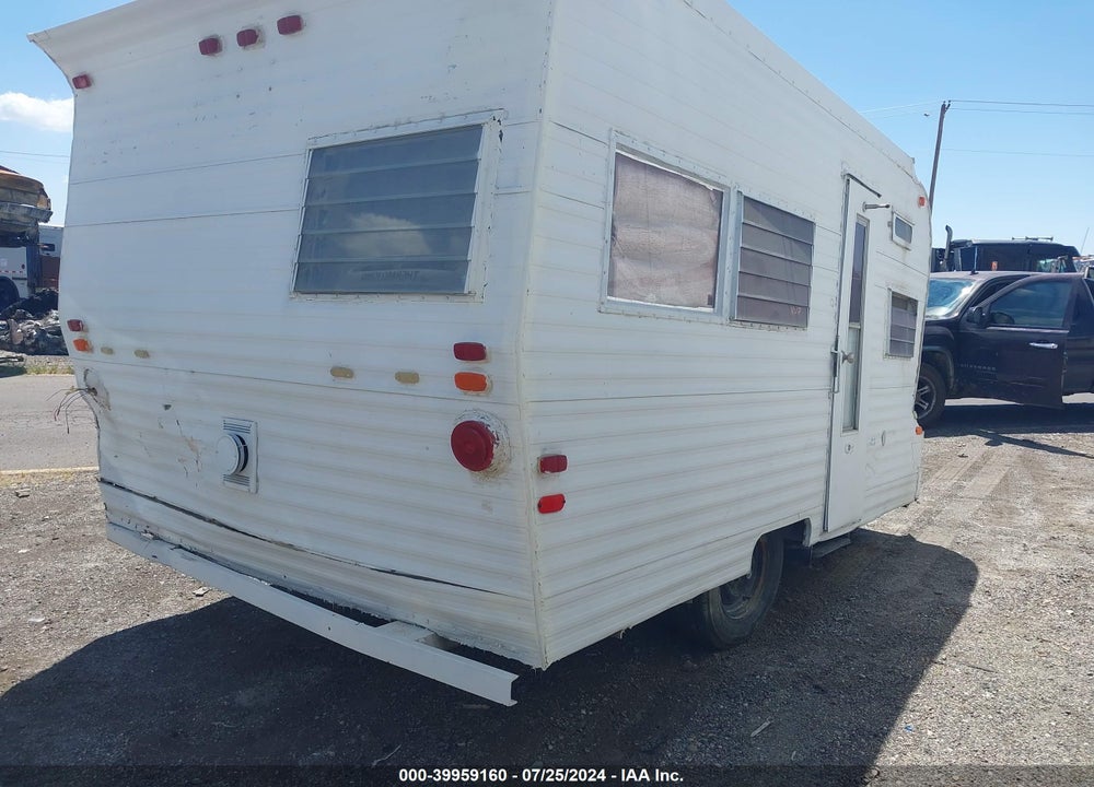 1969 R-VISION RANCHO EL RAE VINTAGE TRAILER VIN: 175S213869TC