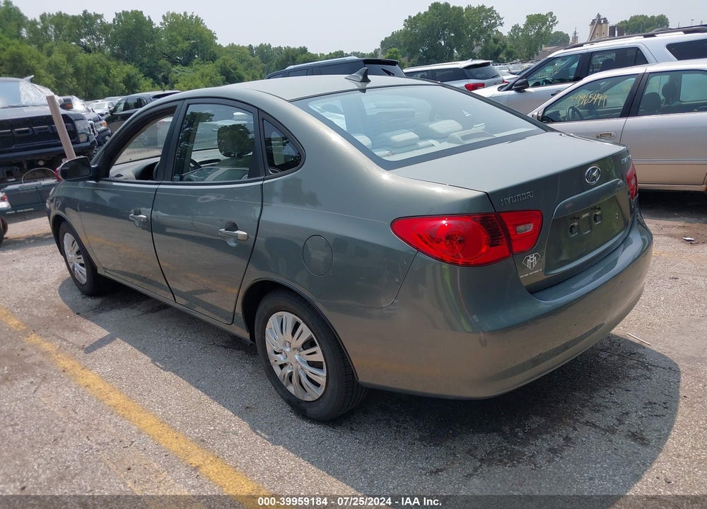 2009 HYUNDAI ELANTRA GLS VIN: KMHDU46D29U746846