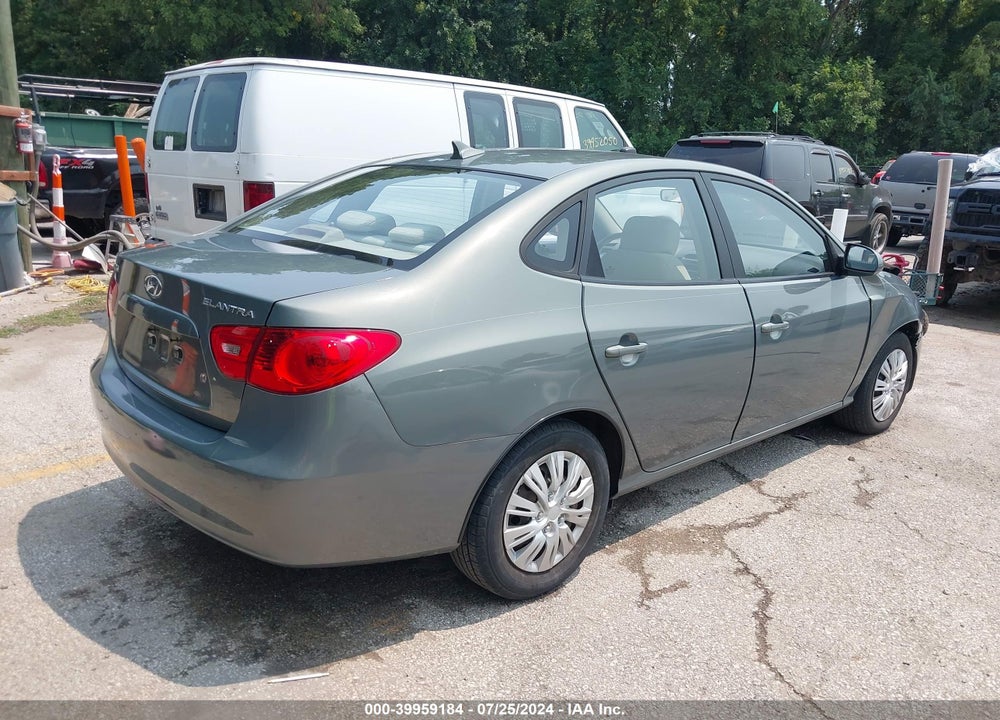 2009 HYUNDAI ELANTRA GLS VIN: KMHDU46D29U746846