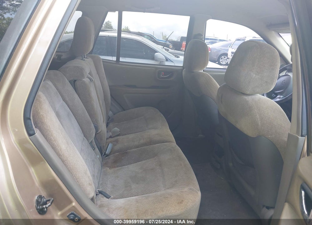 2004 HYUNDAI SANTA FE GLS VIN: KM8SC13D44U737720