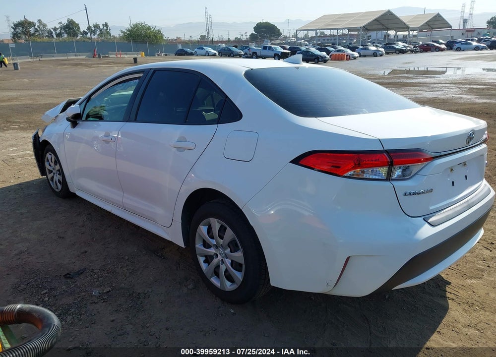 2020 TOYOTA COROLLA LE VIN: JTDEPRAE9LJ005521