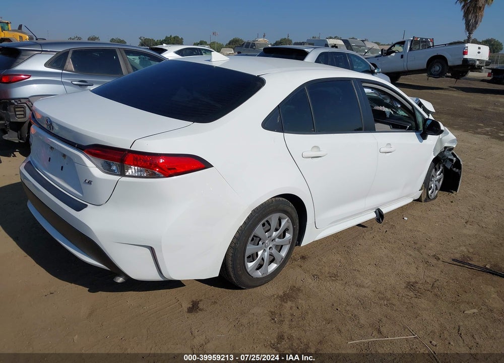 2020 TOYOTA COROLLA LE VIN: JTDEPRAE9LJ005521