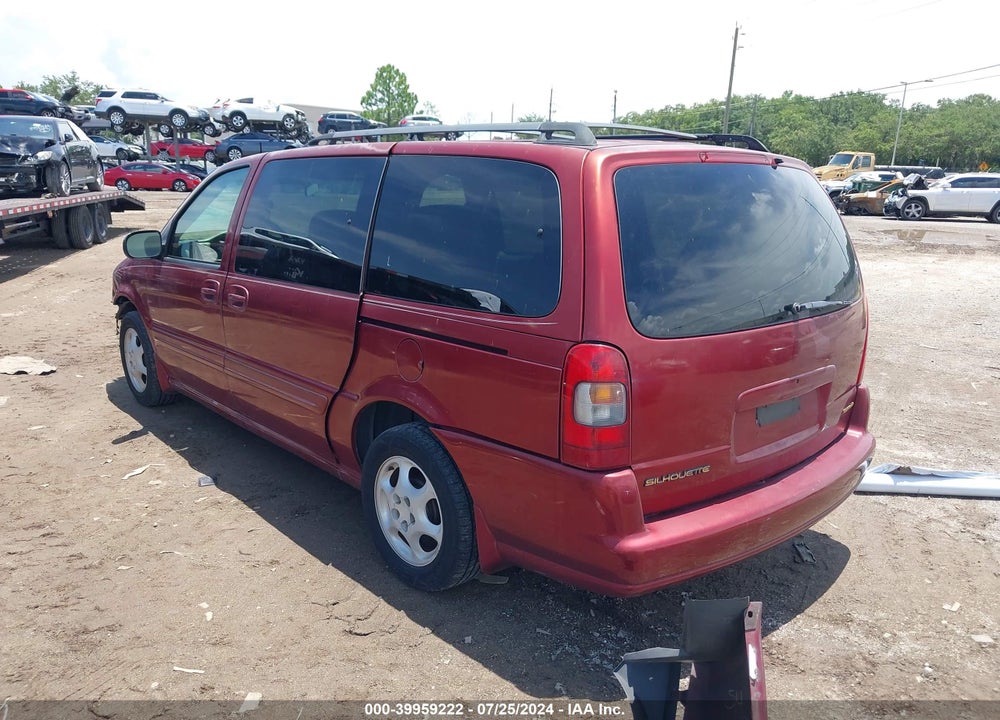2003 OLDSMOBILE SILHOUETTE GL VIN: 1GHDX03E53D279215