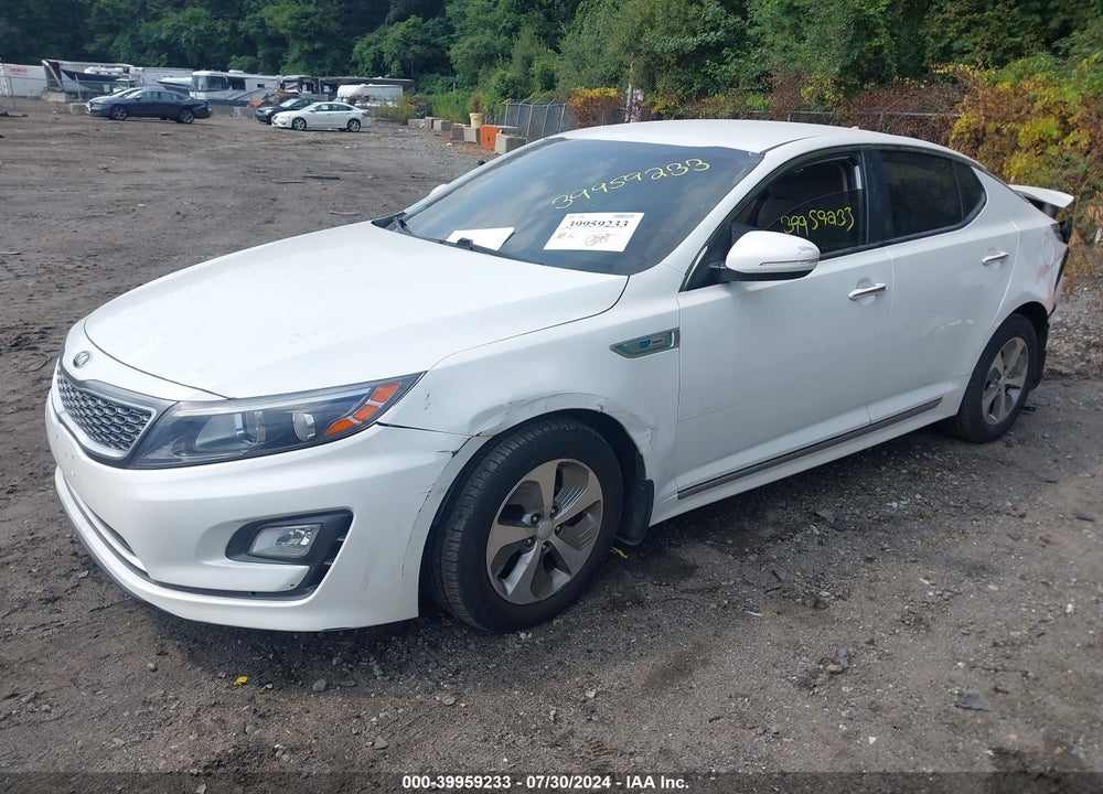 2015 KIA OPTIMA HYBRID VIN: KNAGM4AD4F5081475