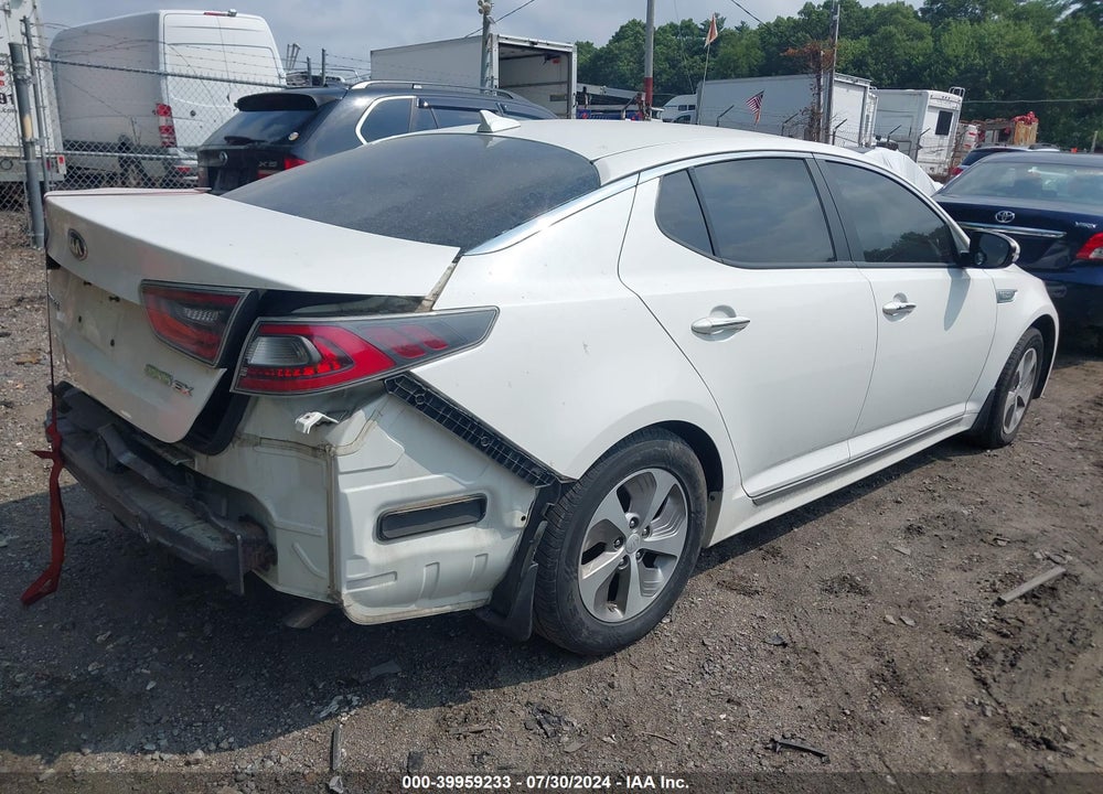 2015 KIA OPTIMA HYBRID VIN: KNAGM4AD4F5081475