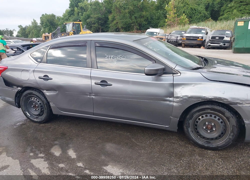2018 NISSAN SENTRA S VIN: 3N1AB7AP9JY220752