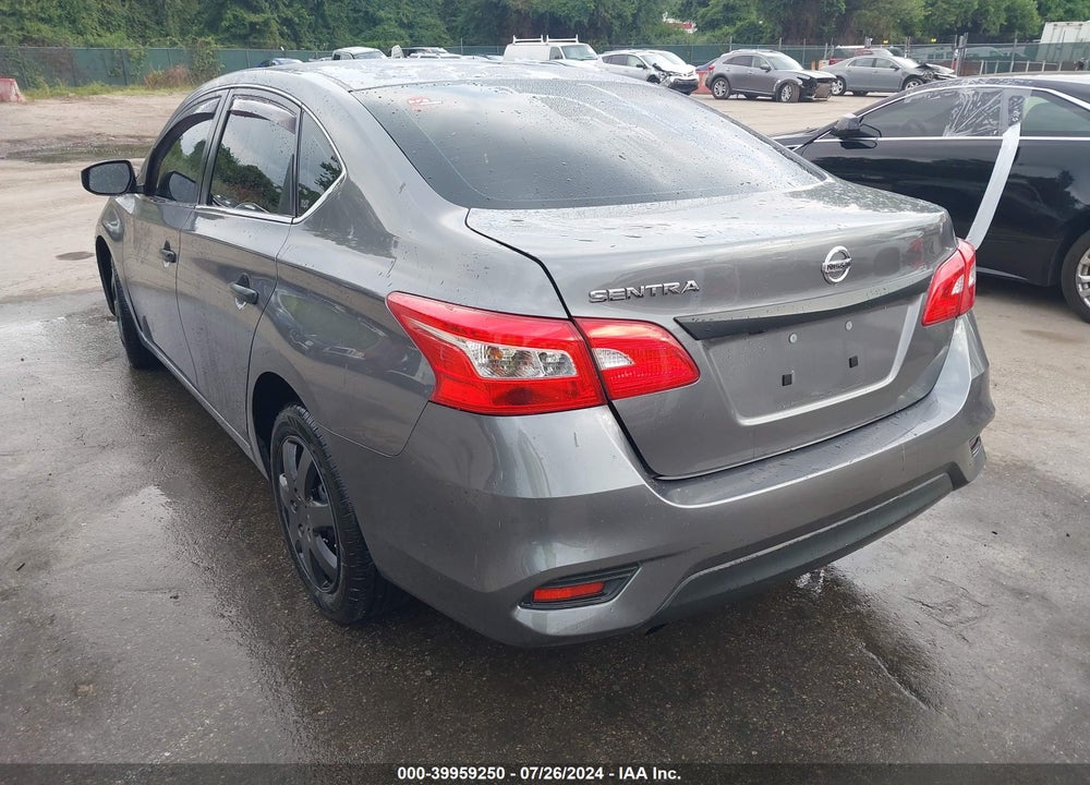 2018 NISSAN SENTRA S VIN: 3N1AB7AP9JY220752