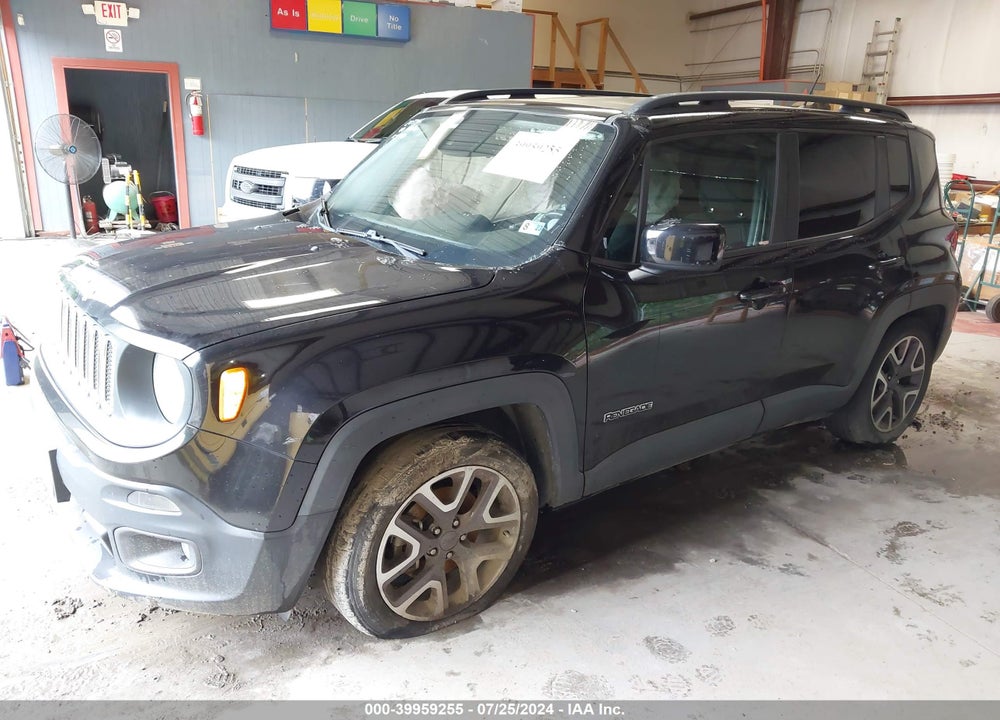 2016 JEEP RENEGADE LATITUDE VIN: ZACCJABT0GPC49362