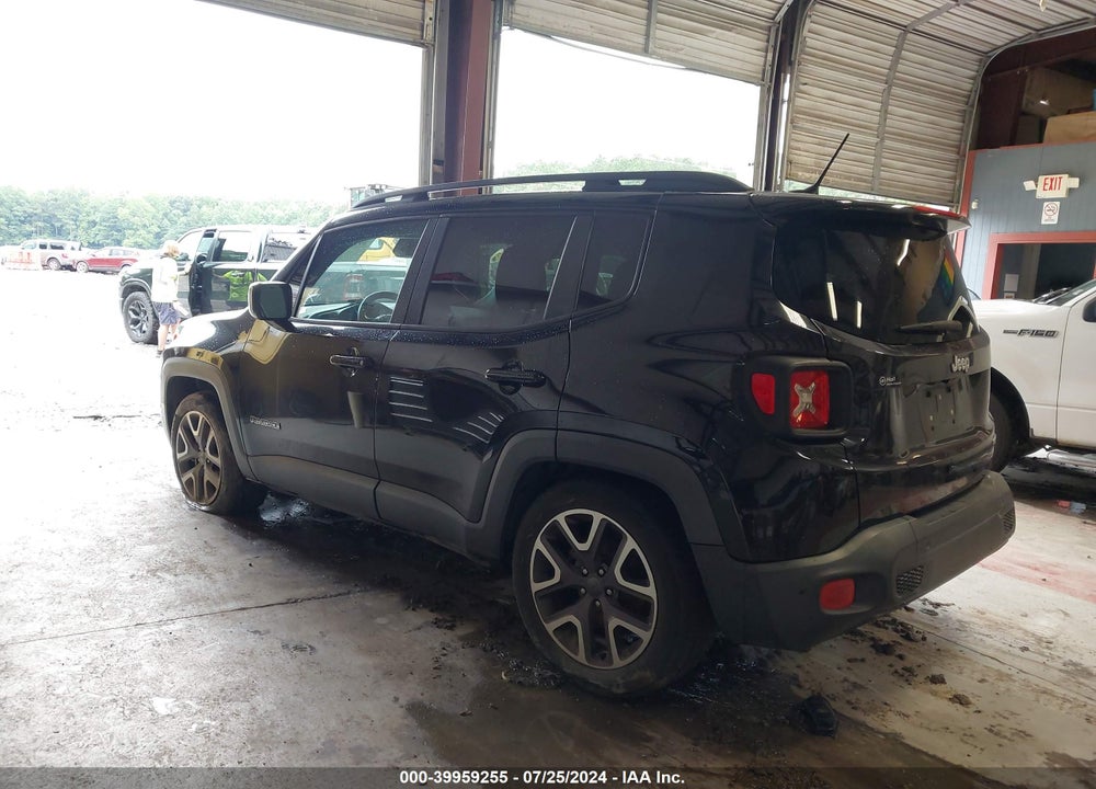2016 JEEP RENEGADE LATITUDE VIN: ZACCJABT0GPC49362