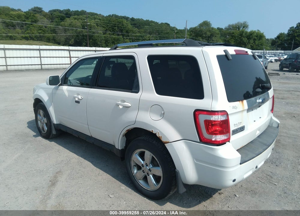 2011 FORD ESCAPE LIMITED VIN: 1FMCU9EG6BKA73033