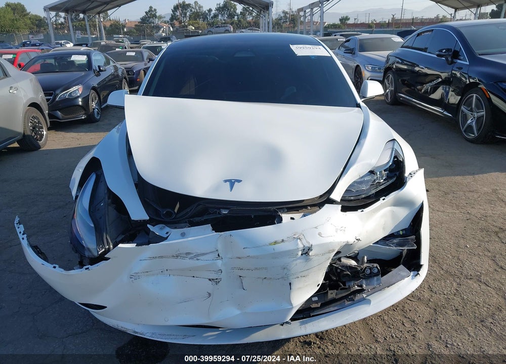 2022 TESLA MODEL 3 LONG RANGE DUAL MOTOR ALL-WHEEL DRIVE VIN: 5YJ3E1EB7NF210831