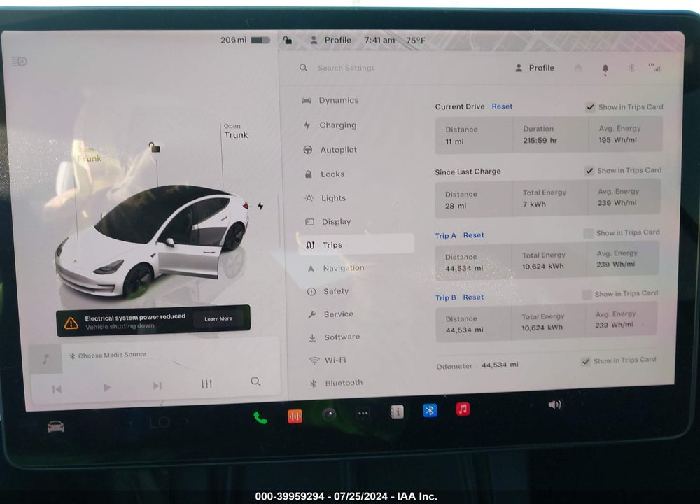 2022 TESLA MODEL 3 LONG RANGE DUAL MOTOR ALL-WHEEL DRIVE VIN: 5YJ3E1EB7NF210831