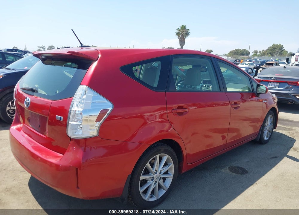 2012 TOYOTA PRIUS V FIVE VIN: JTDZN3EU5C3083868