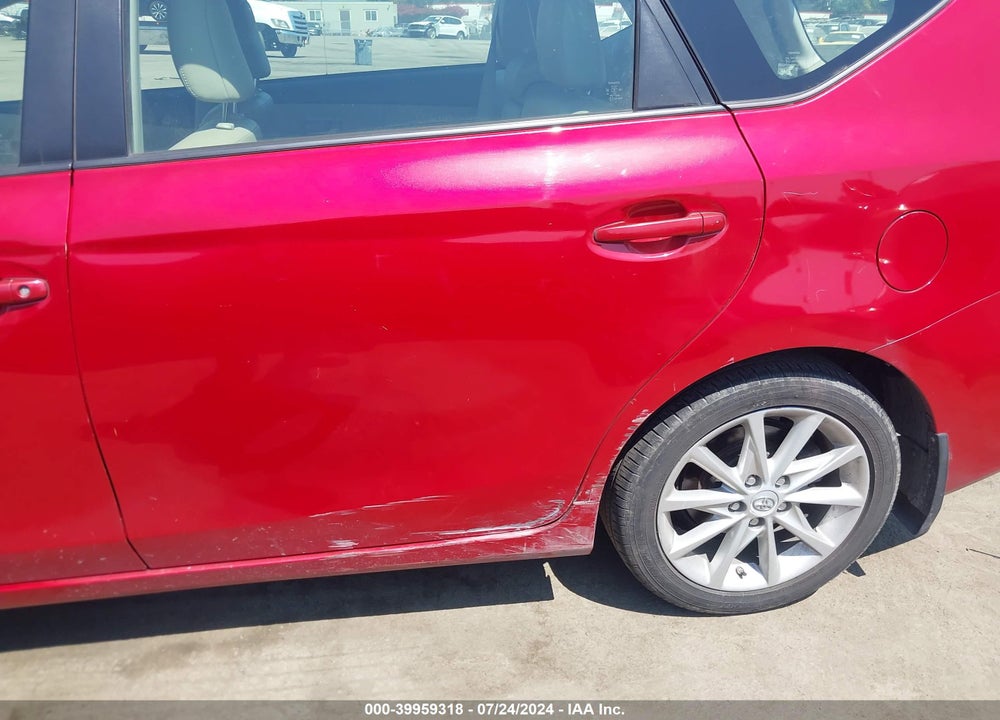 2012 TOYOTA PRIUS V FIVE VIN: JTDZN3EU5C3083868
