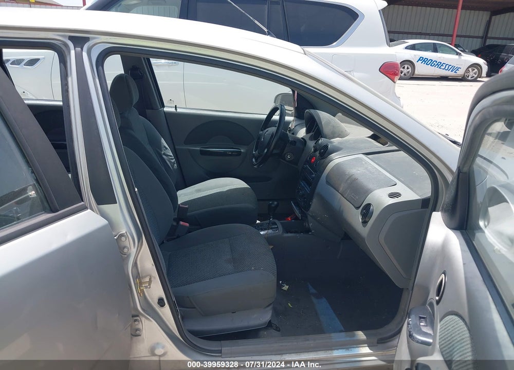 2005 CHEVROLET AVEO LT VIN: KL1TG626X5B284995