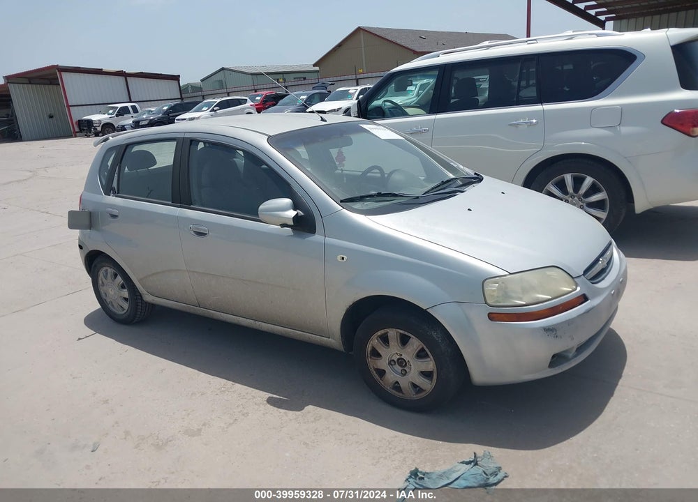 2005 CHEVROLET AVEO LT VIN: KL1TG626X5B284995