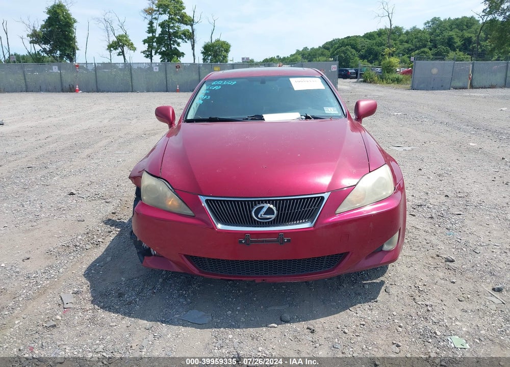 2006 LEXUS IS 250 VIN: JTHCK262262001626